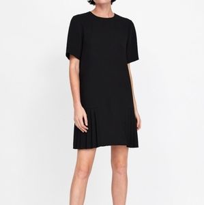 Zara pleated dress